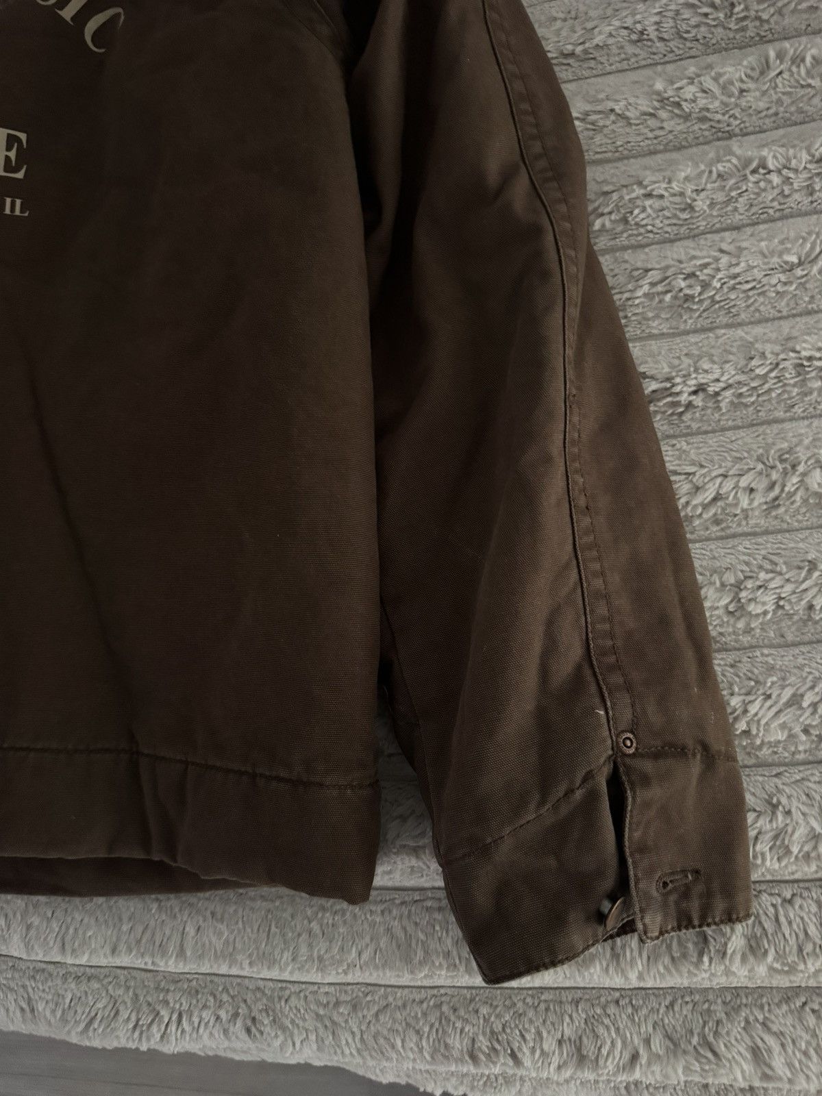 Vintage vintage chicago music vtg guitar thrashed flight jacket coat Size US L / EU 52-54 / 3 - 12 Thumbnail