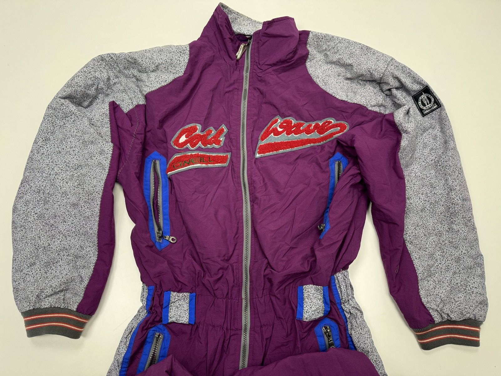 O'Neill Vintage O’Neill 90s Ski Suit Purple One-Piece Size US 33 - 4 Thumbnail
