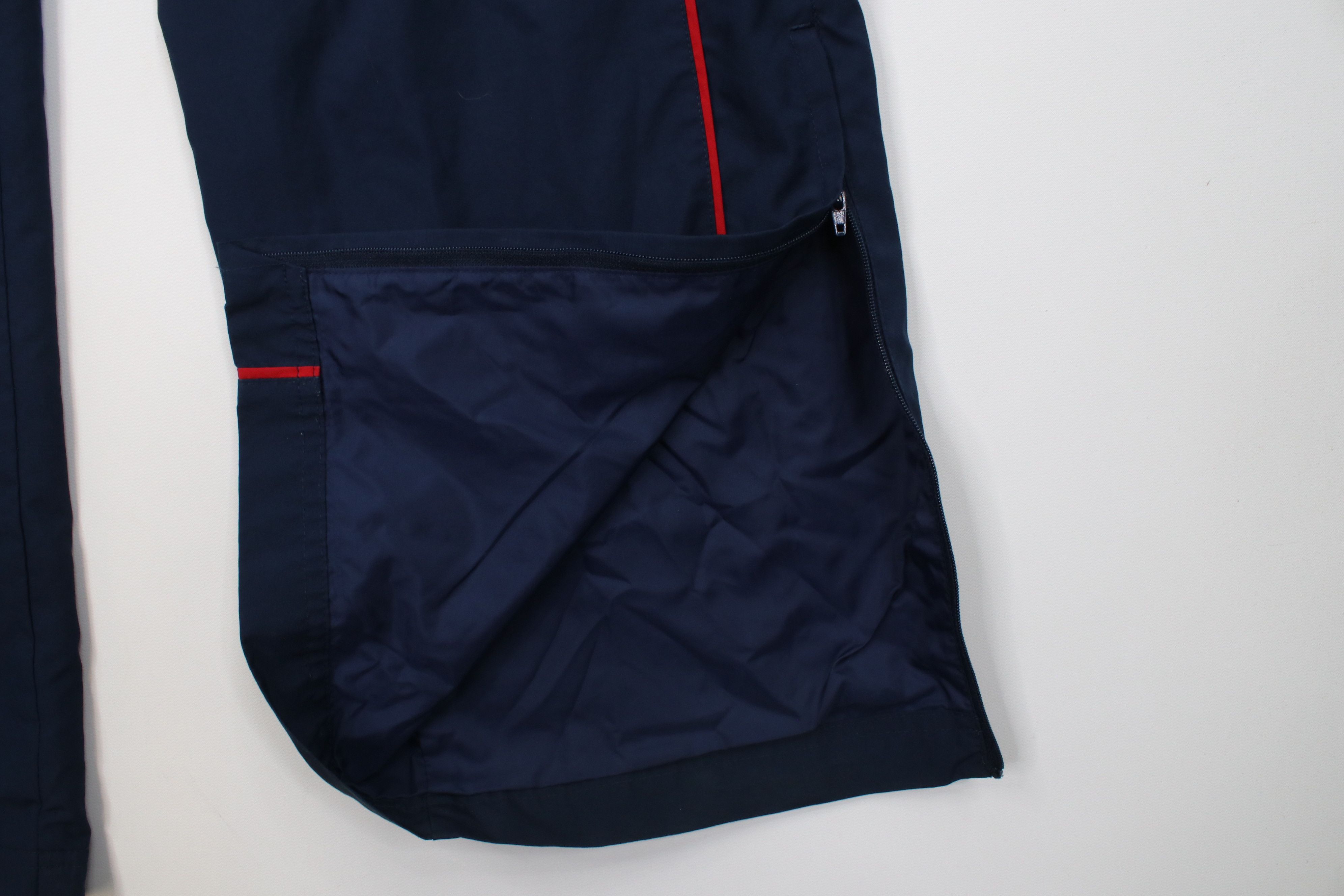 Nike Vintage Y2K Nike Swoosh Lined Wide Leg Windbreaker Pants Size US 34 / EU 50 - 5 Thumbnail