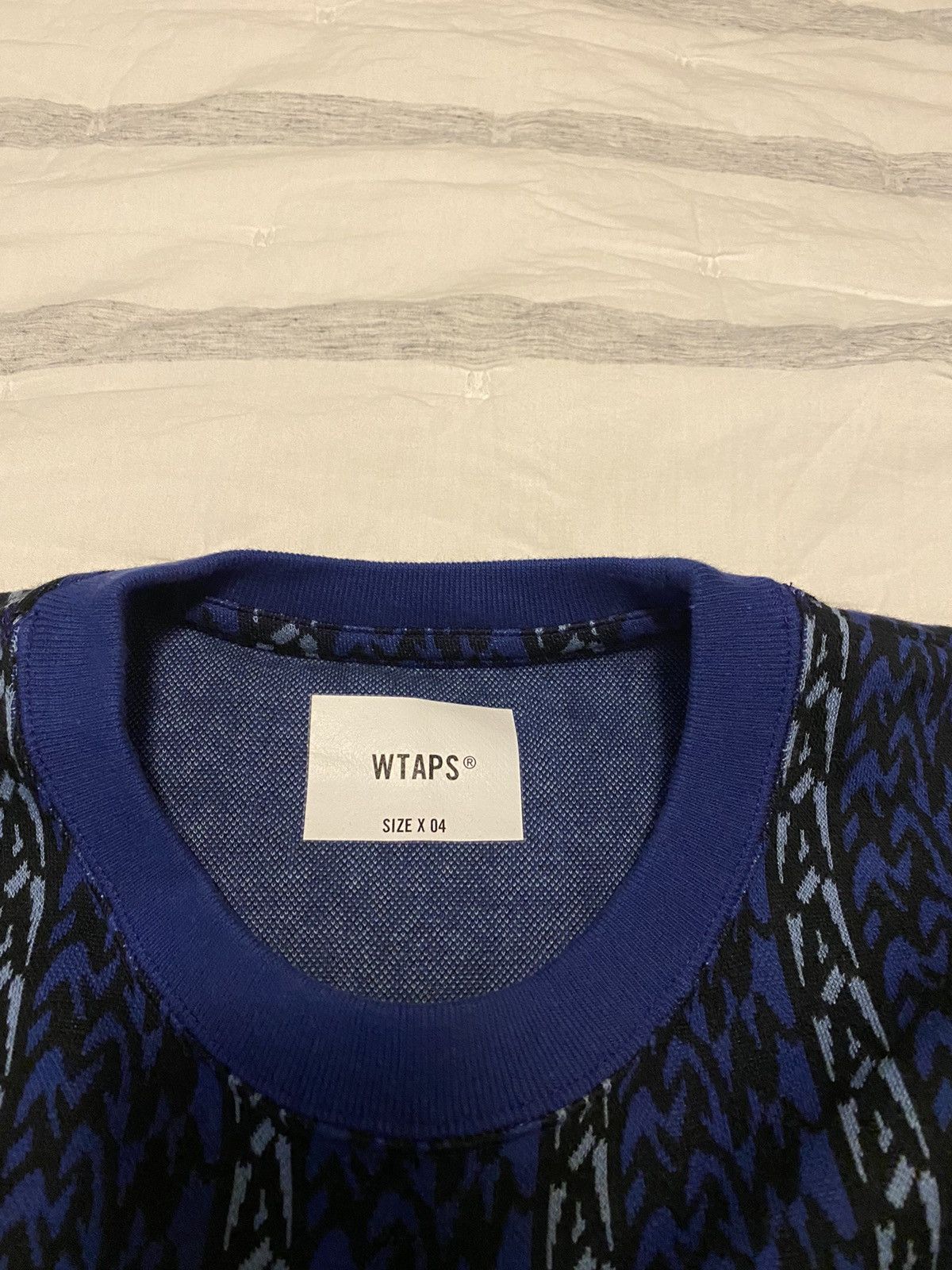 Wtaps WTAPS Bdy 01 S/S Intarsia Printed Shirt XL NWT Size US XL / EU 56 / 4 - 7 Thumbnail