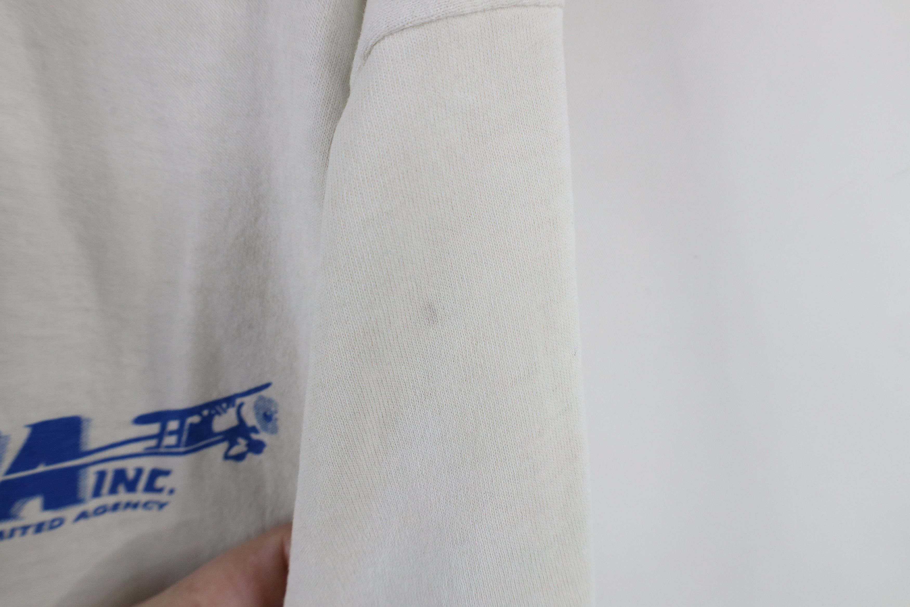 Vintage Vintage 90s AUA Aviation Unlimited Agency Airplane T-Shirt Size US XL / EU 56 / 4 - 7 Thumbnail