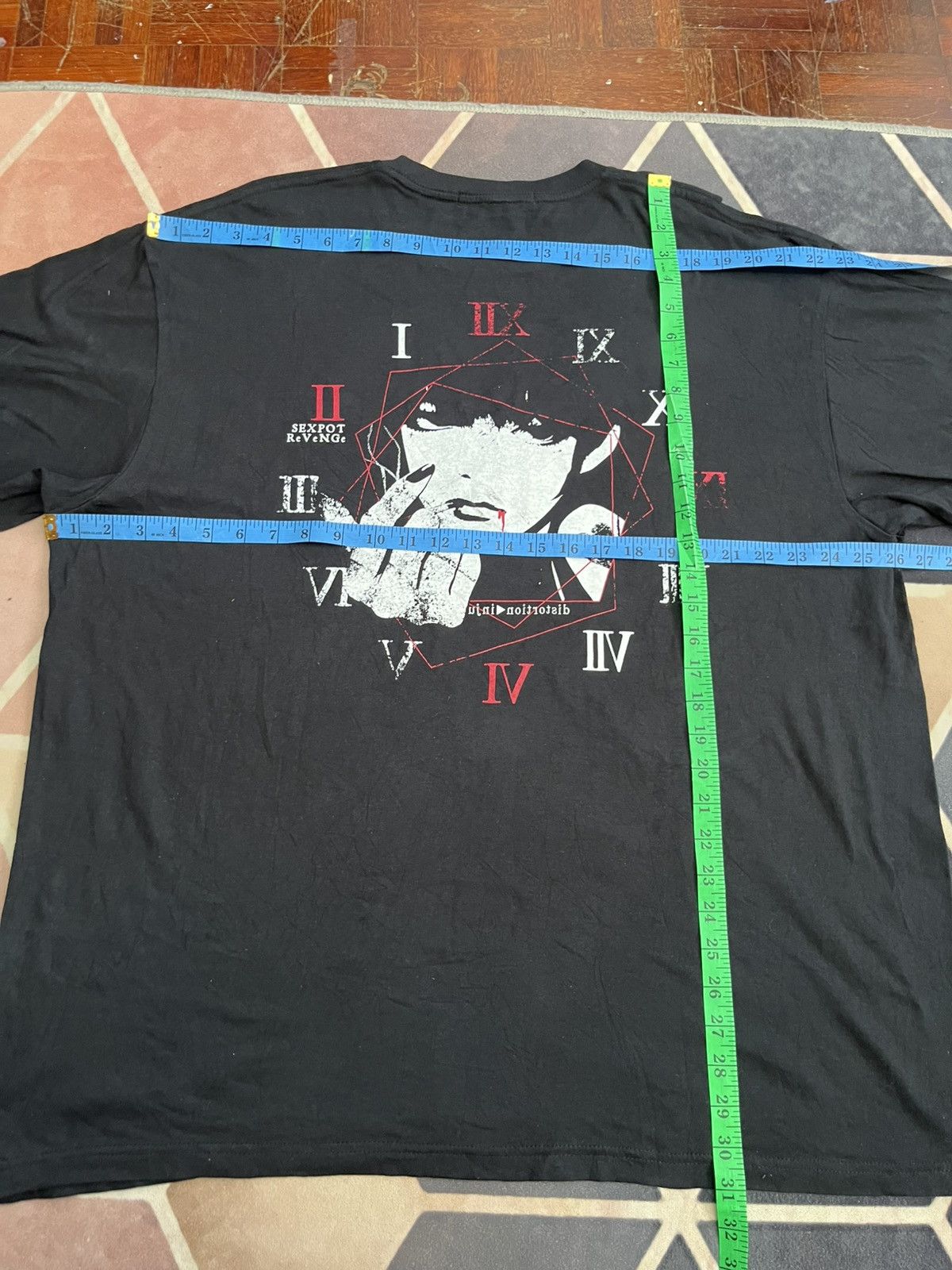 Hysteric Glamour 💥Japanese PUNK Sex Pot Revenge Seditionaries Style Size US XXL / EU 58 / 5 - 11 Thumbnail
