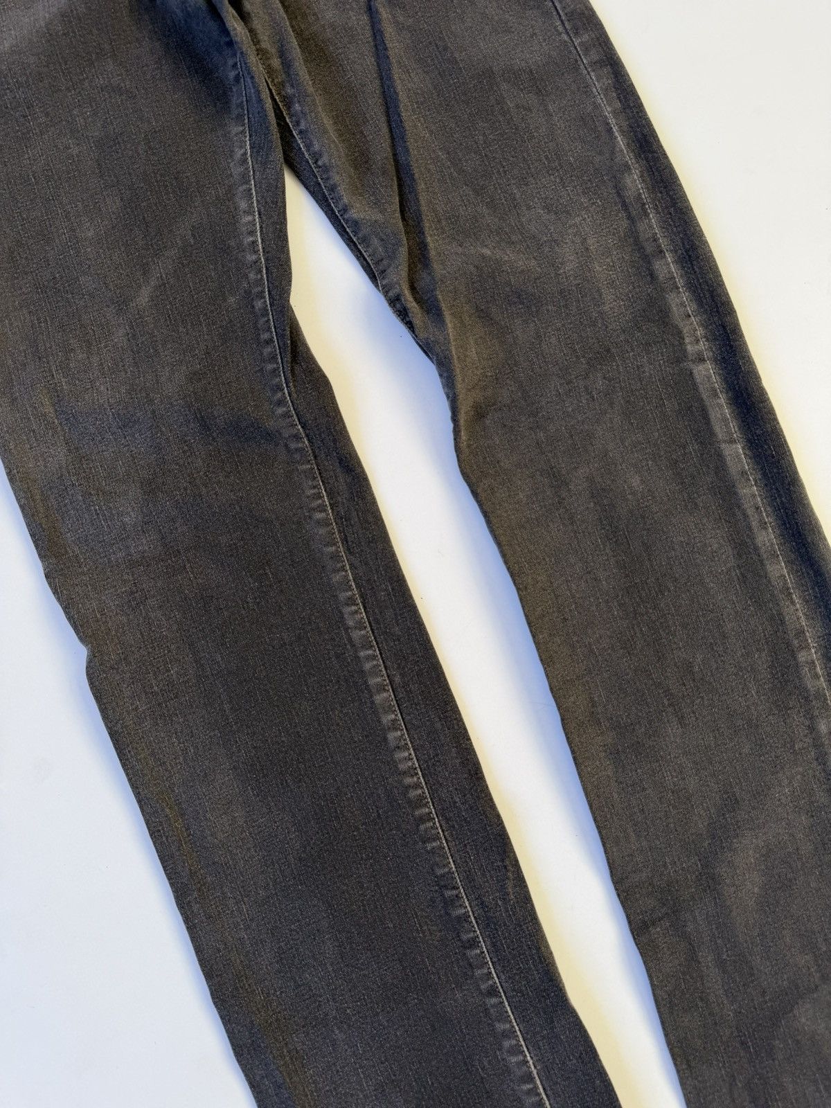 Dior Dior Homme Black Washed Jeans Size US 31 - 6 Thumbnail
