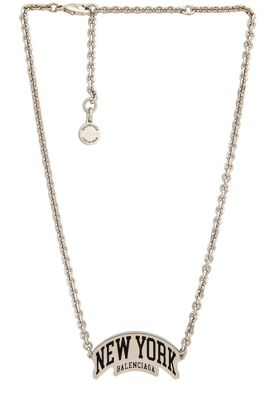 Balenciaga o1loc1c1124 689448 Size: OS / Cities New York Necklace Size ONE SIZE - 1 Thumbnail