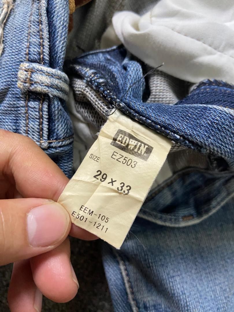Edwin Edwin E Function Denim Jeans (186) Size US 28 / EU 44 - 6 Thumbnail
