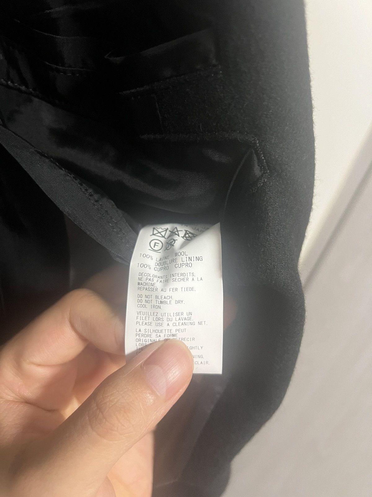 Yohji Yamamoto Yohji Yamamoto Pour Homme CENTER F Double Breasted LONG JKT Size US S / EU 44-46 / 1 - 18 Thumbnail