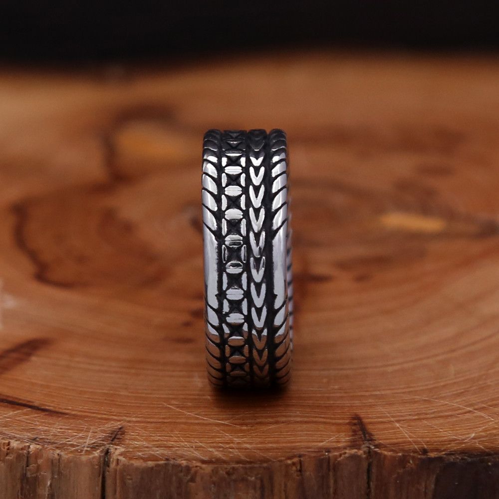 Jewelry Creative Retro Simple Braided Ring Size ONE SIZE - 4 Thumbnail