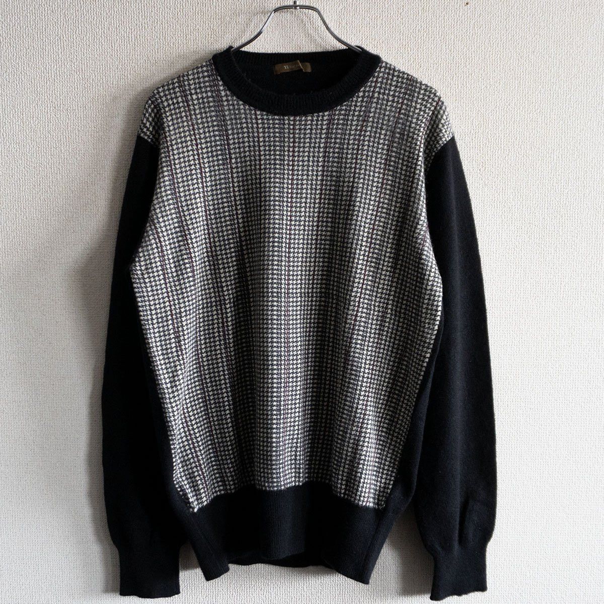 Yohji Yamamoto Y's For Men 90s Black Godzilla Knit Sweater | Grailed