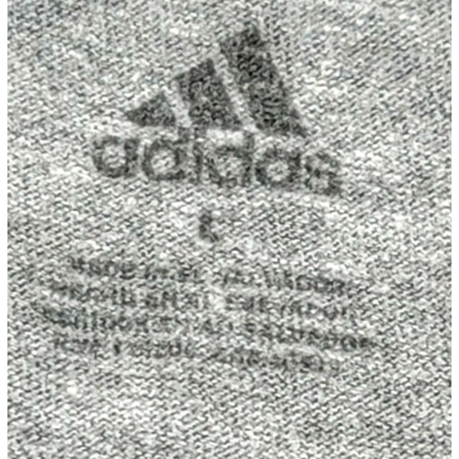 Adidas Adidas Womens NBA Brooklyn Nets Gray V-Neck T-Shirt Large Logo Short Sleeve Size L / US 10 / IT 46 - 4 Thumbnail