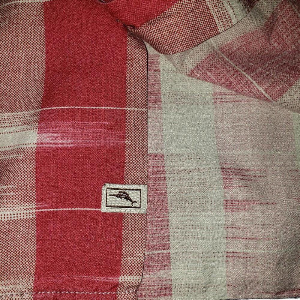 Tommy Bahama CT387 Tommy Bahama Red & White Shirt XXL Size US XXL / EU 58 / 5 - 4 Thumbnail