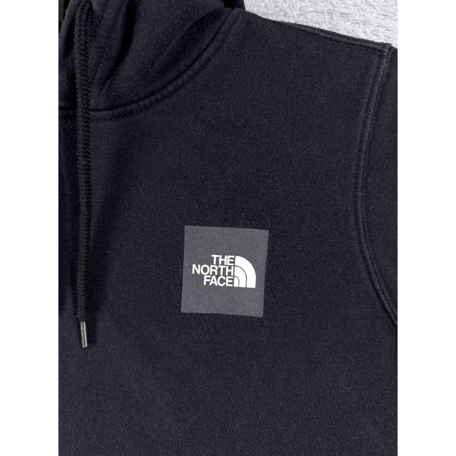 The North Face The North Face Hoodie Women Small Black Long Sleeve Pullover Cotton Blend Jersey Size S / US 4 / IT 40 - 6 Thumbnail