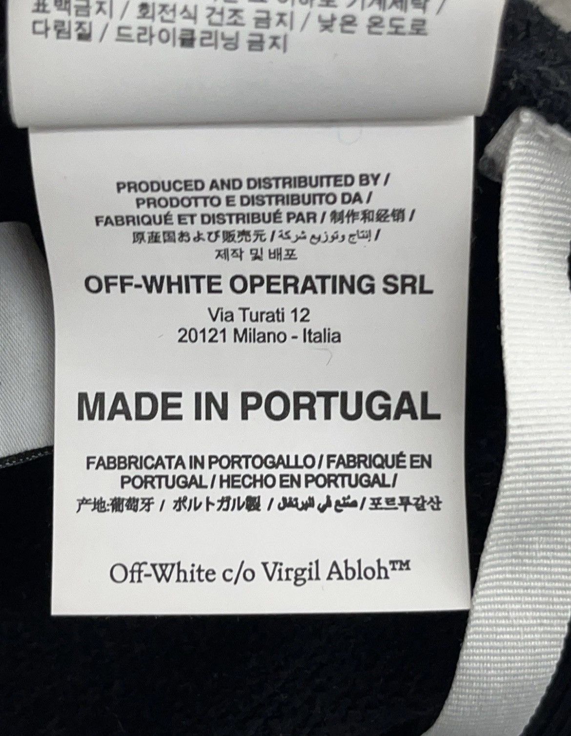 Off-White Off-White™ Diagonal Arrows Hoodie — Black/Blue — Size M Size US M / EU 48-50 / 2 - 10 Thumbnail
