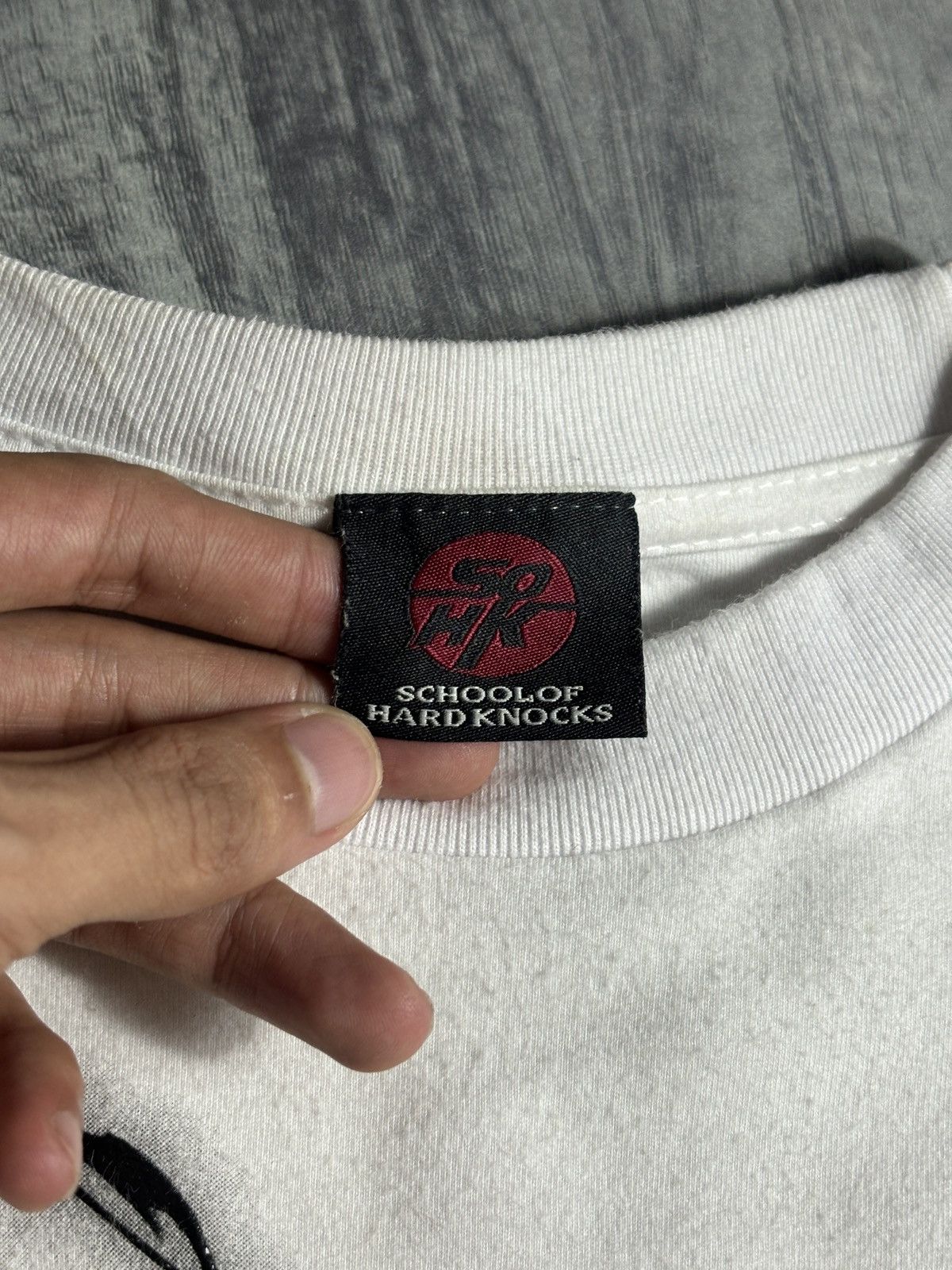 JNCO × Vintage Vintage school of hard knock longsleeve tshirt Size US L / EU 52-54 / 3 - 4 Thumbnail