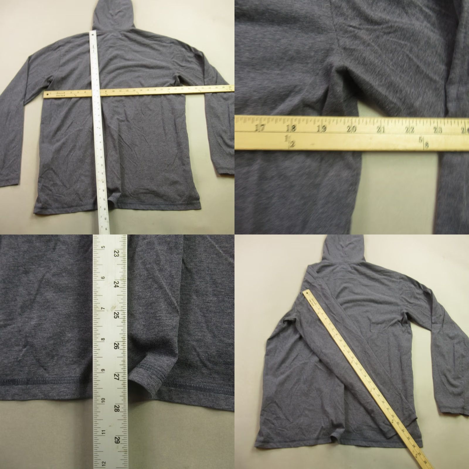 Mountain Khakis Mountain Khakis Hoodie Mens L Long Sleeve Pullover 1/4 Snap Gray Sweatshirt Pullover Hooded Regular Fit Casual Size US L / EU 52-54 / 3 - 8 Thumbnail