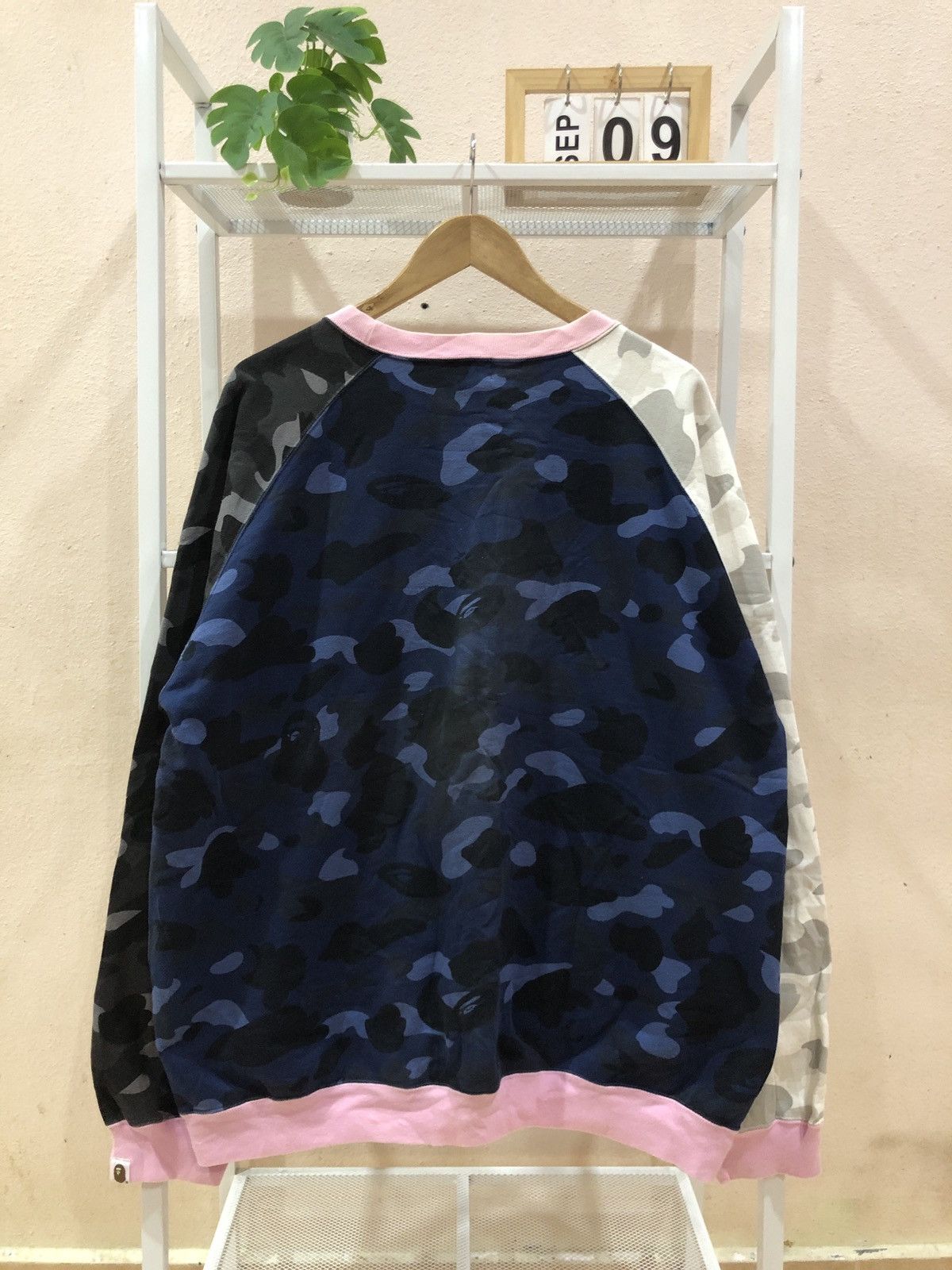 Bape OG 2005 BAPE A Bathing Ape Crazy Colour Camo Sweatshirts Size US XL / EU 56 / 4 - 2 Thumbnail