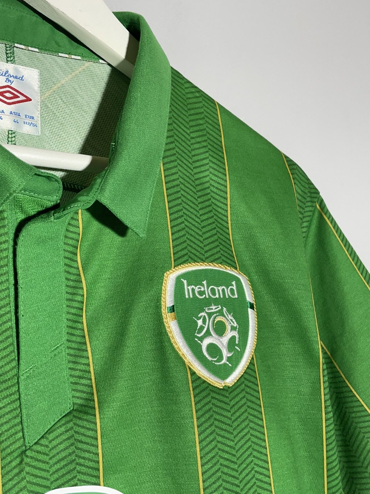 Umbro National Team Ireland Umbro Euro 2012 Football Shirt Size US L / EU 52-54 / 3 - 4 Thumbnail