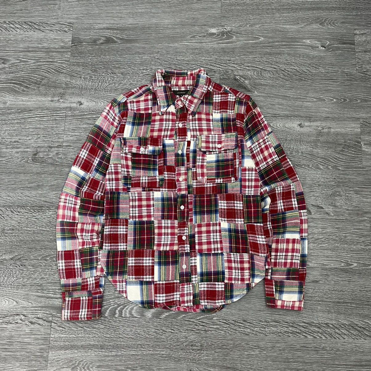 Japanese Brand 2000s Over Whelm Multicolor PatchWork Sashiko Kapital Style Size US M / EU 48-50 / 2 - 1 Thumbnail