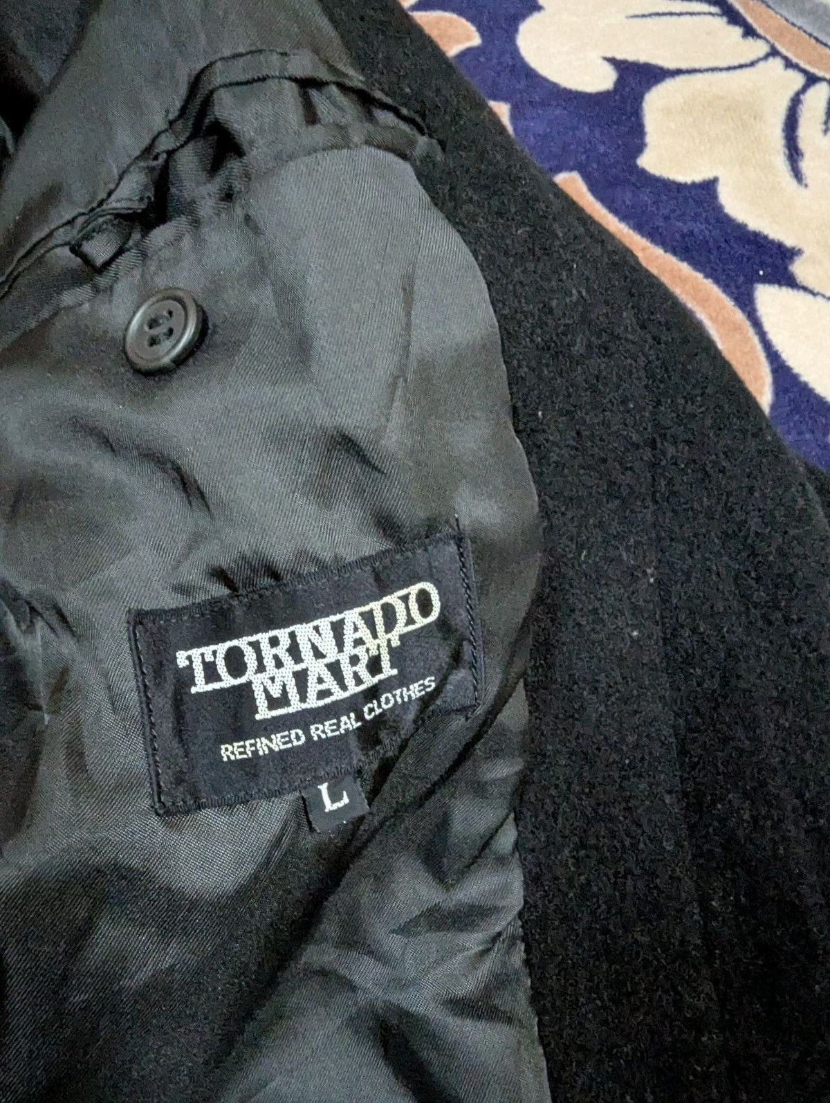 Tornado Mart Tornado Mart Overcoat Jacket Size US L / EU 52-54 / 3 - 5 Thumbnail
