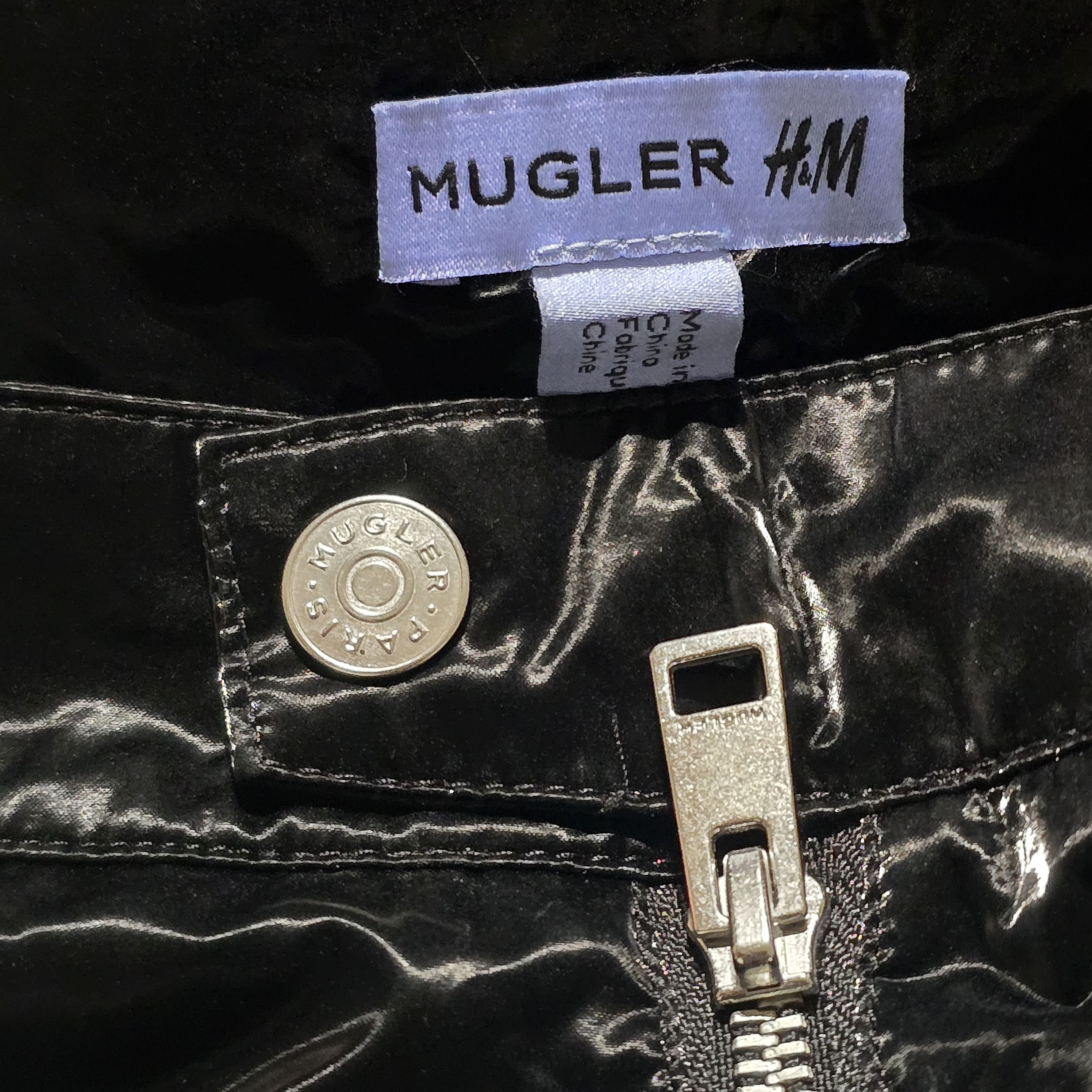 H&M × Mugler Biker pants Size US 38 / EU 54 - 7 Thumbnail