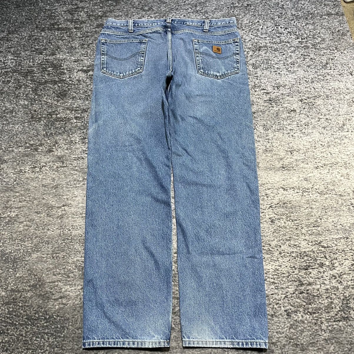 Carhartt Vintage Carhartt Blue Workwear Skater 2000s Jeans 40x33 Size US 40 / EU 56 - 1 Thumbnail