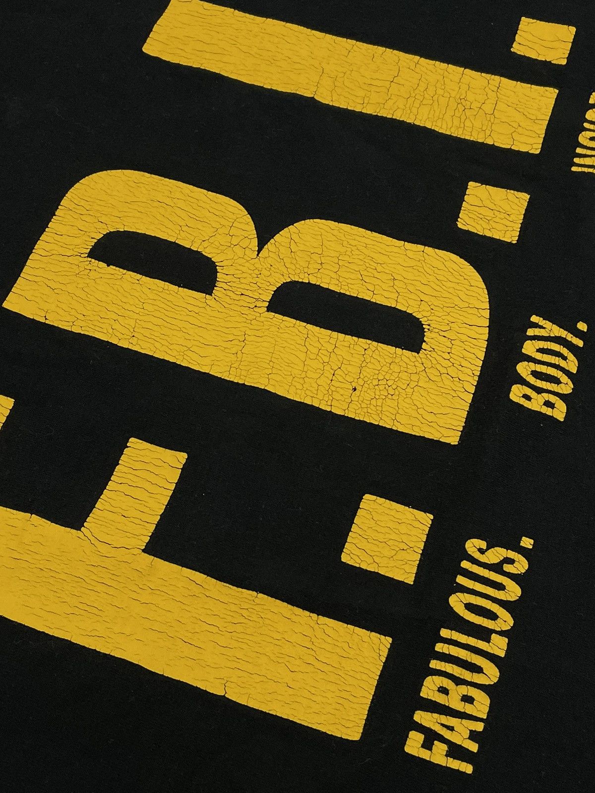 Other VTG Y2K Funnt FBI Fabulous Body Inside Big Logo Tee Shirt Size US M / EU 48-50 / 2 - 6 Thumbnail