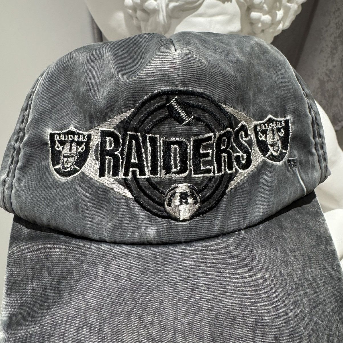 New Era Vintage 90s Oakland Riders NFL Campri Teamline Cap Size ONE SIZE - 3 Thumbnail
