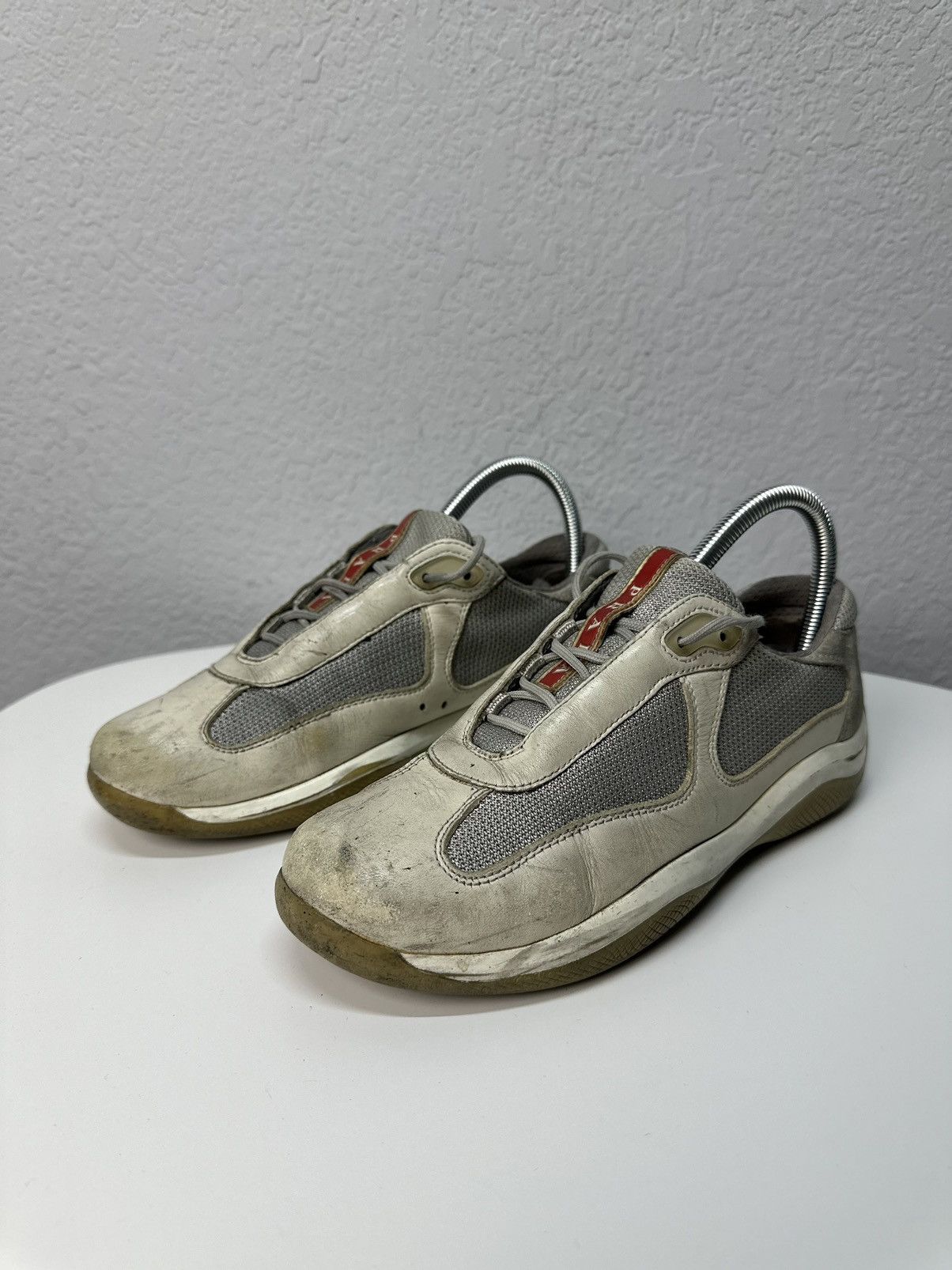 Prada Vintage American Prada Shoes faded Shoes Avantgarde Red Tab Size US 7 / IT 37 - 1 Thumbnail