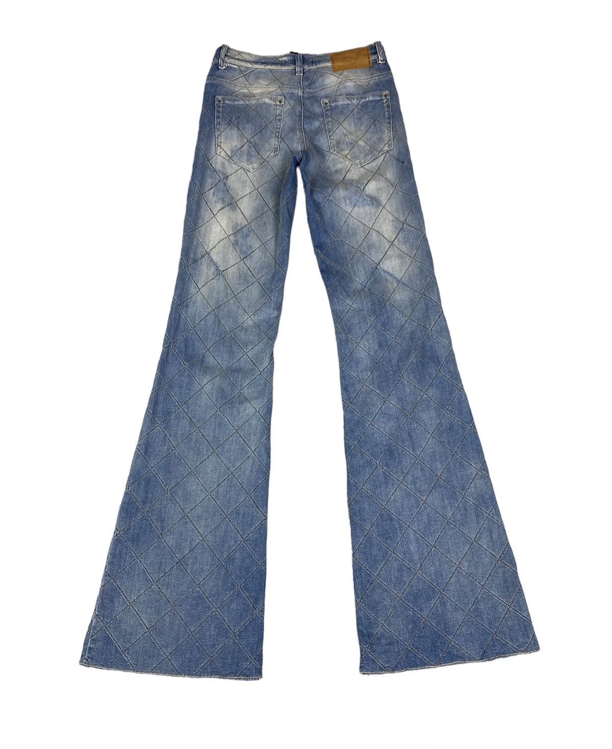 Diesel Diesel Black Gold Flared Distressed Jeans. S0122 Size 26" / US 2 / IT 38 - 2 Thumbnail