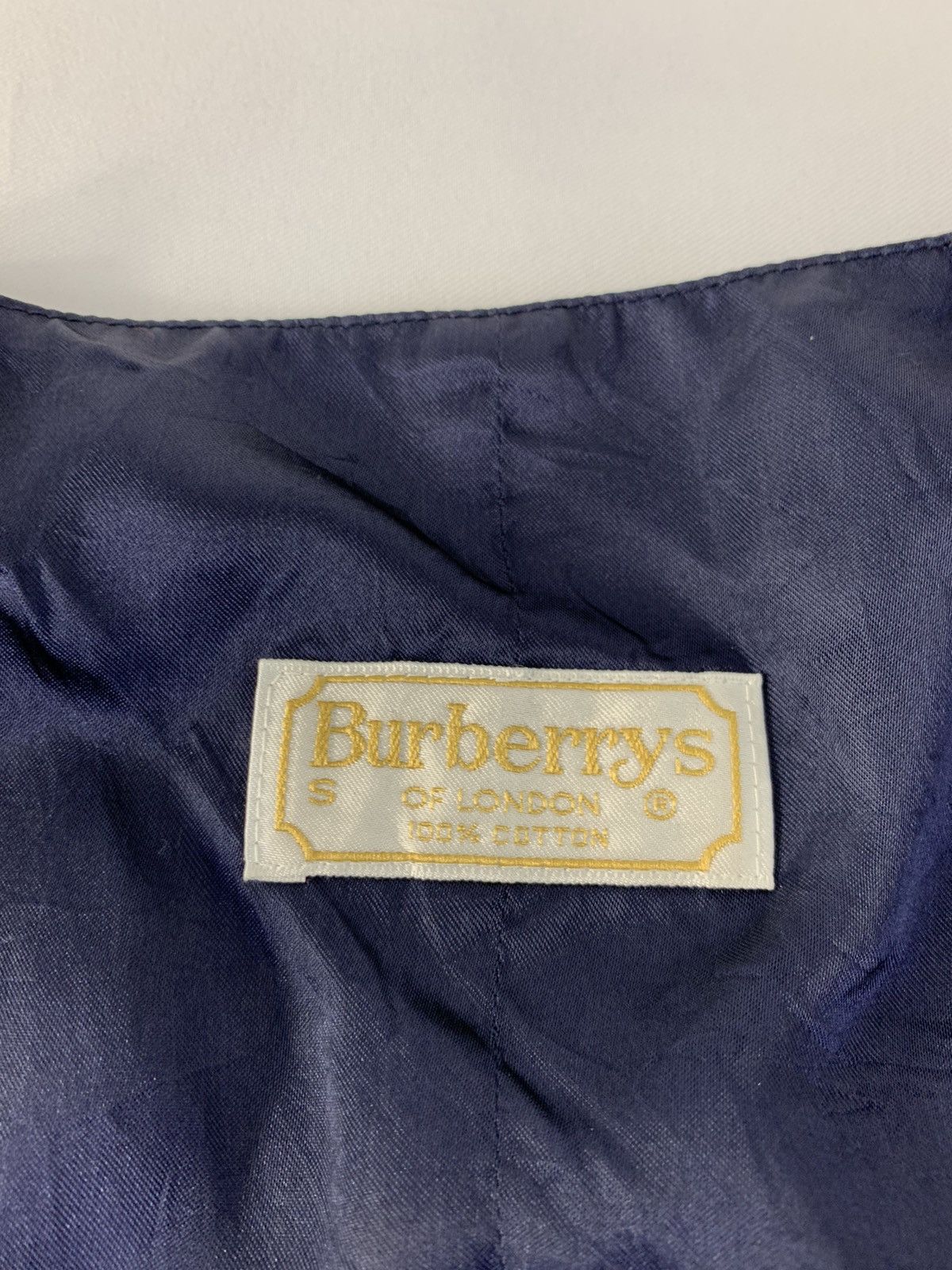 Burberry Vintage Burberrys London Nova Check Monogram Vest Waistcoat Size S / US 4 / IT 40 - 6 Thumbnail