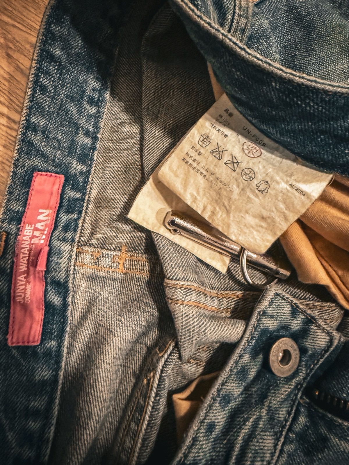 Junya Watanabe Junya Watanabe A/W 0’4 Crash Denim Size US 30 / EU 46 - 5 Thumbnail