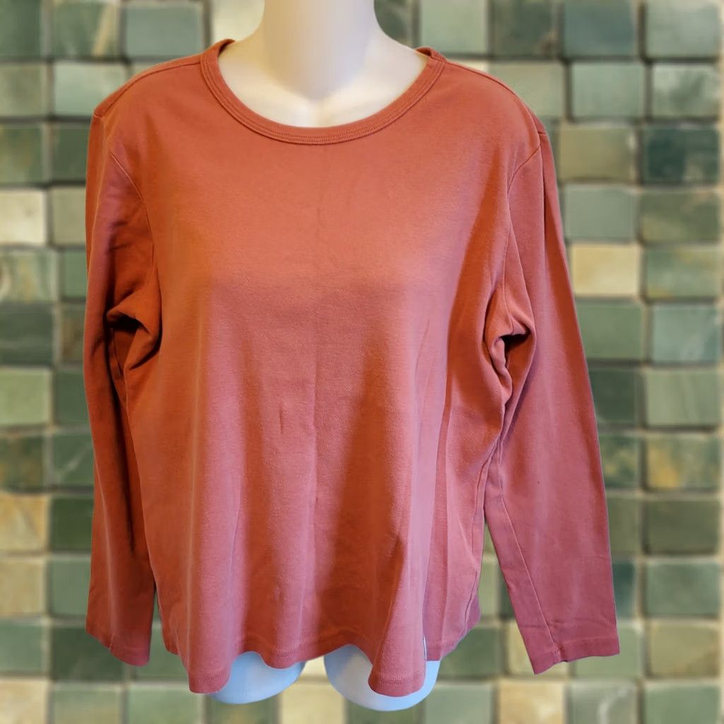 Carhartt Carhartt Shirt Womens XL Pink Vintage Y2K Crewneck L/S Casual Top Size XL / US 12-14 / IT 48-50 - 1 Thumbnail