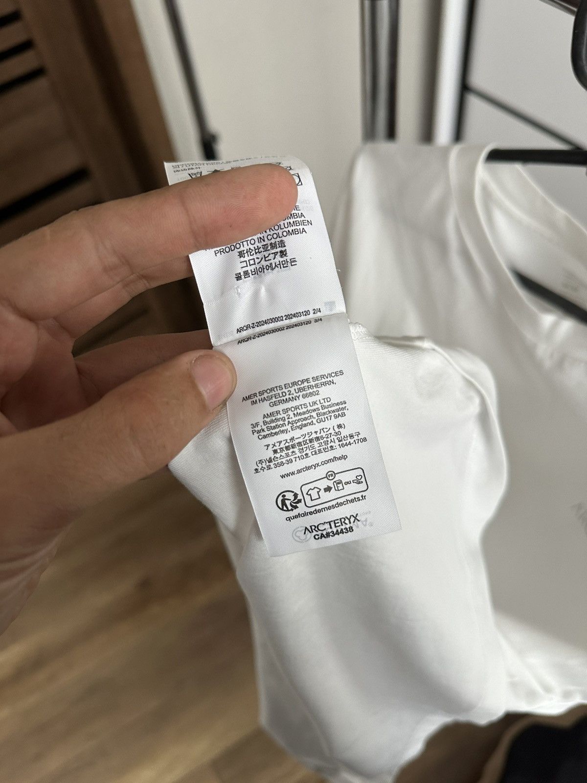 Arc'teryx Arcteryx Kragg SL Cotton Blurred Bird T-Shirt Big Logo Size US M / EU 48-50 / 2 - 11 Thumbnail