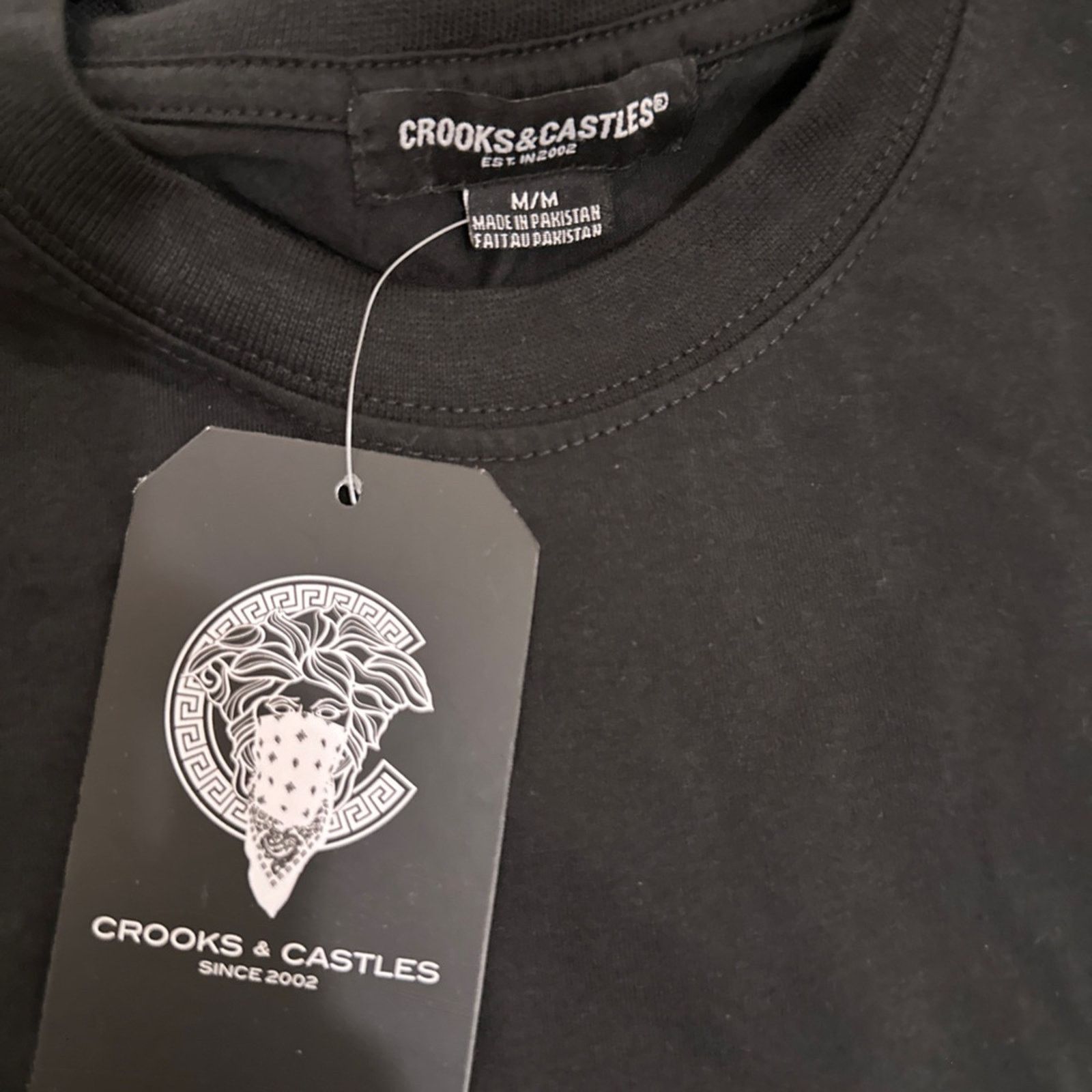 Crooks & Castles NWT Crooks & Castles Crooks Half Medusa Klepto Tee Size US M / EU 48-50 / 2 - 5 Thumbnail