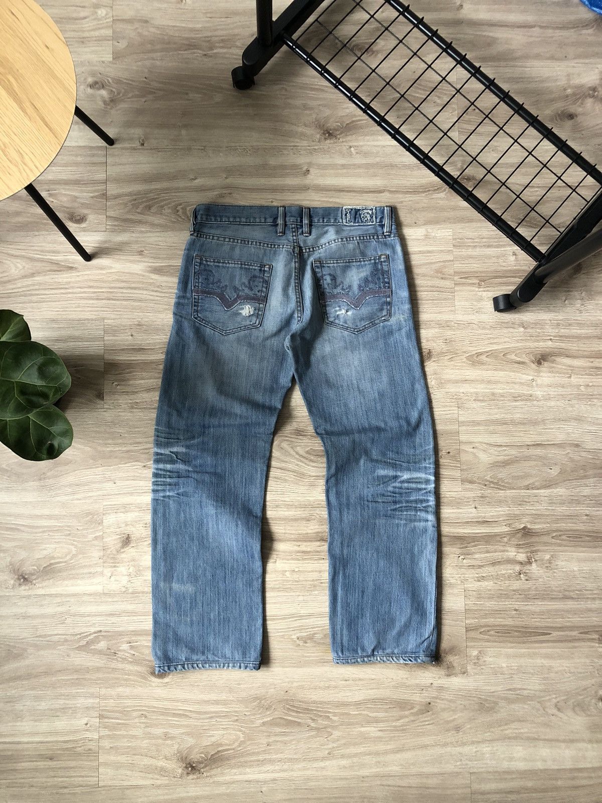 Diesel Vintage Diesel Y2K Japanese Style Distressed Denim Jeans Size US 34 / EU 50 - 1 Thumbnail