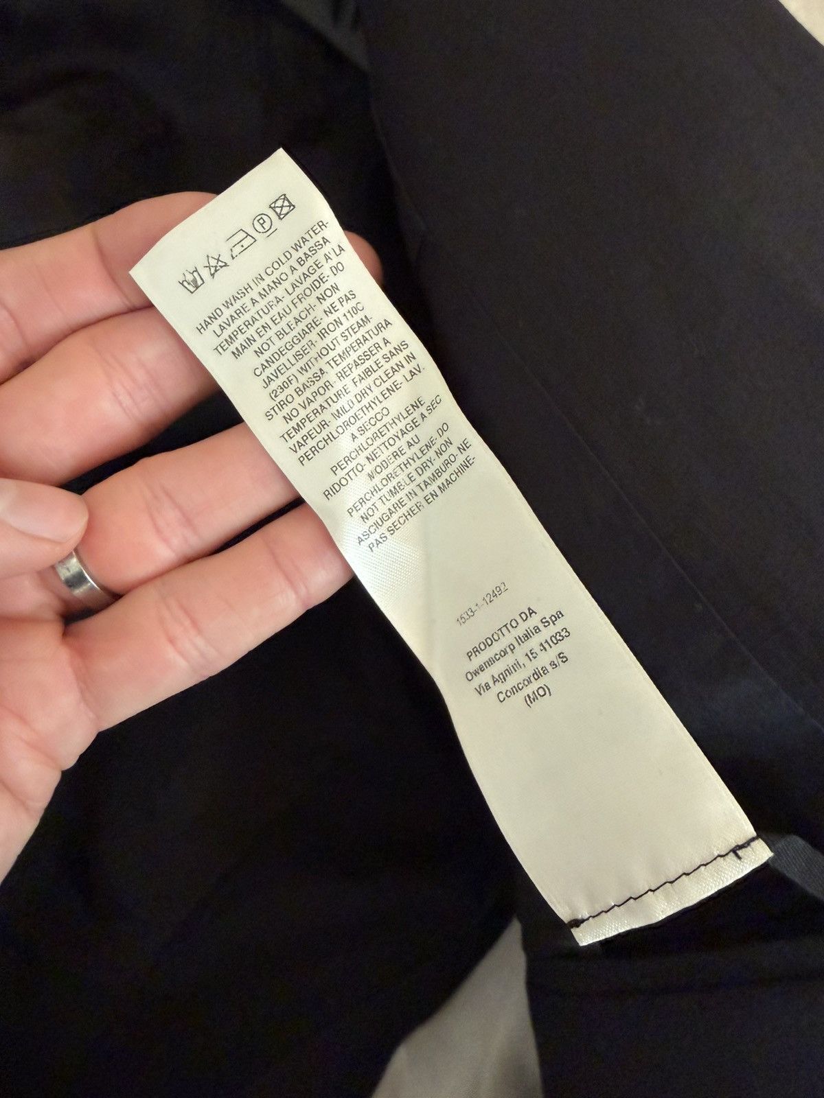 Rick Owens SS19 Babel Ripstop Cotton Blazer Sz52 Size 52R - 6 Thumbnail