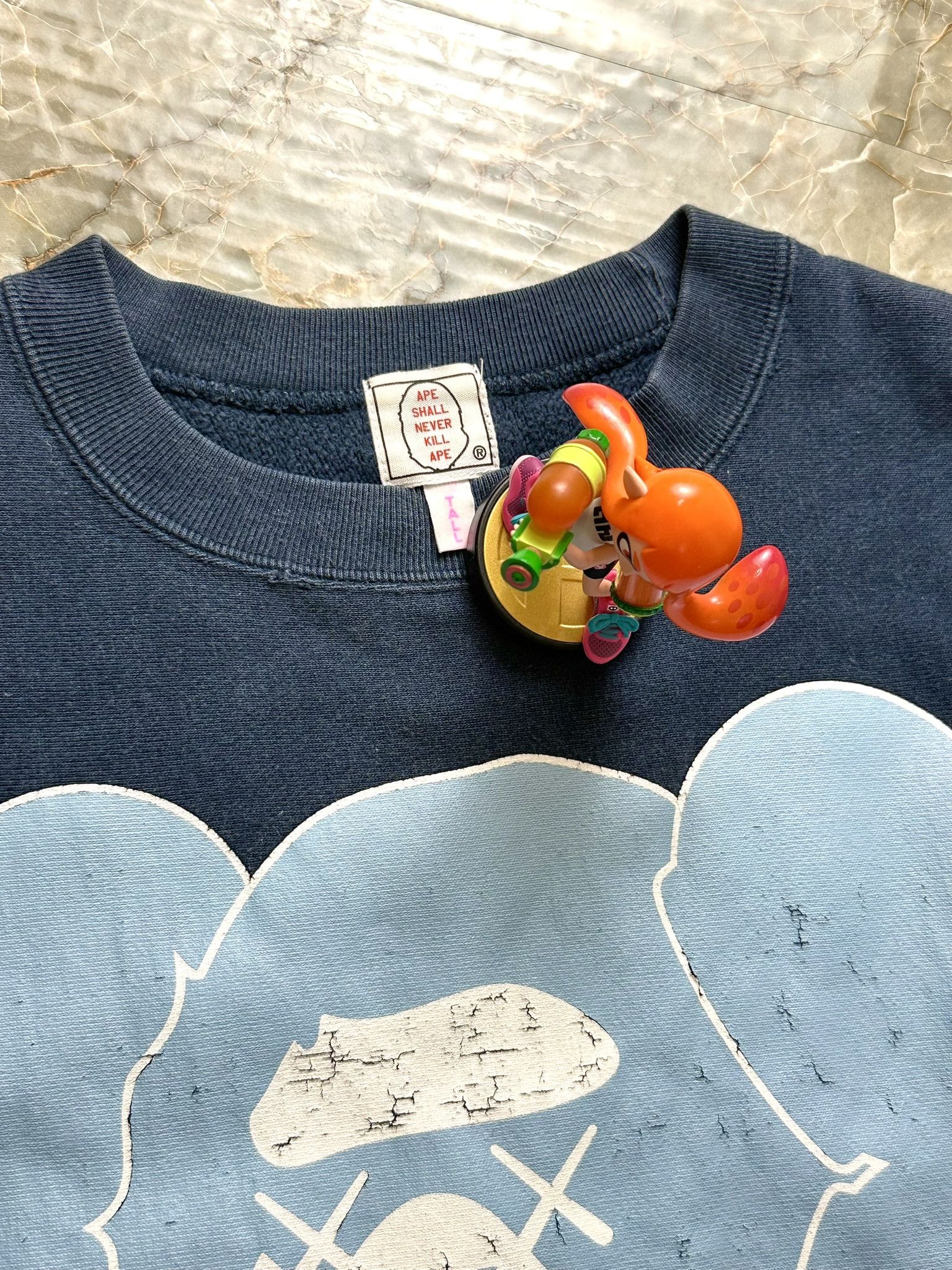 Bape × Kaws Big Ape Head Sweatshirt Size S / US 4 / IT 40 - 5 Thumbnail