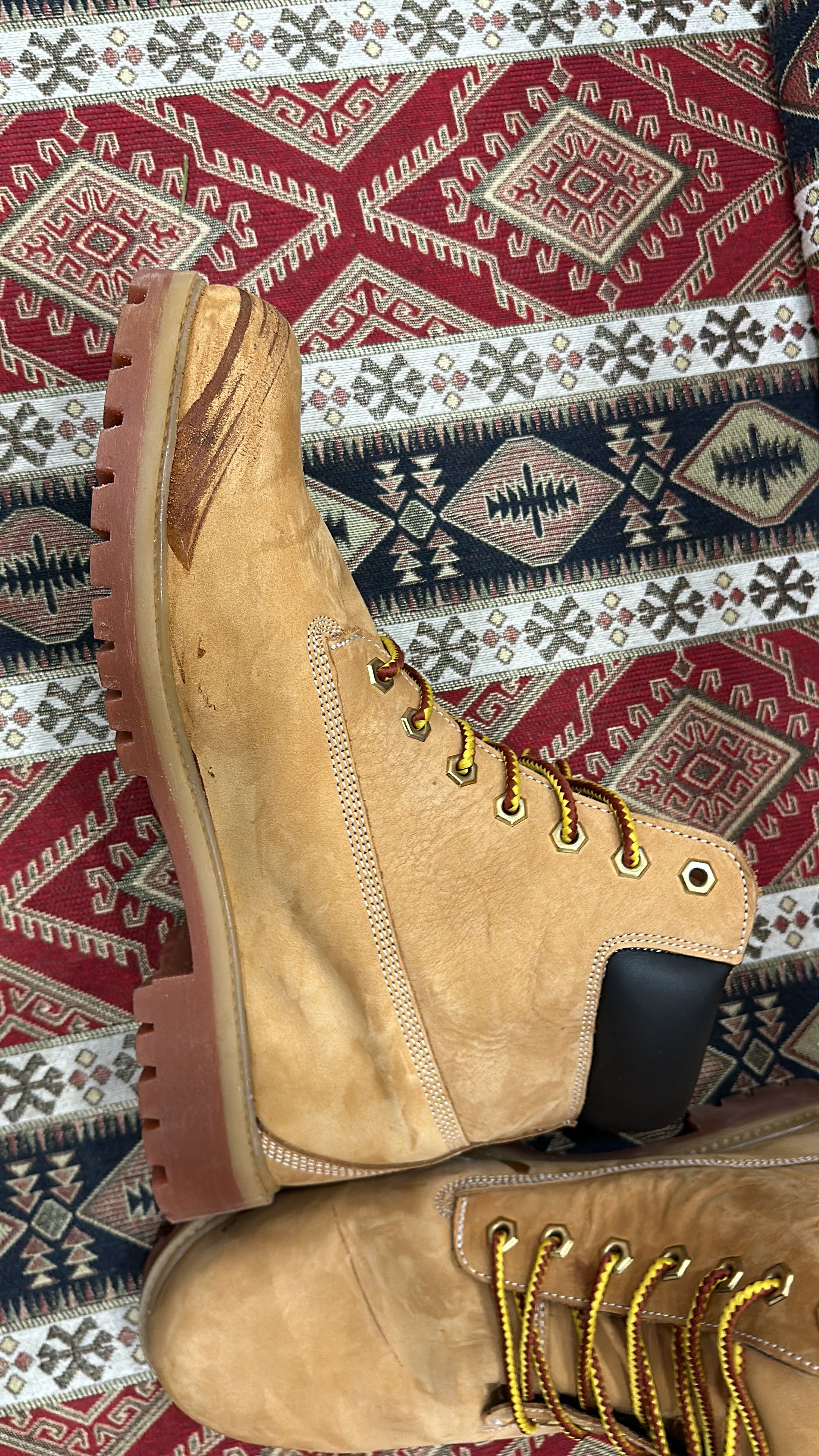Derschutze Derschütze "yasmin v3" Boots Size 46 Timberland Style Size US 12 / EU 45 - 3 Thumbnail