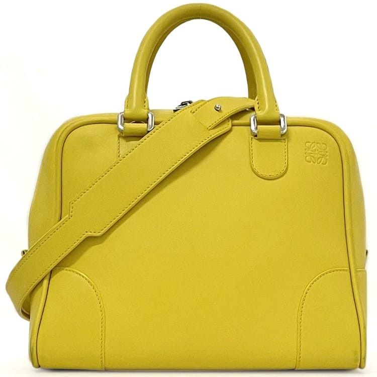 Loewe LOEWE Handbag Yellow Leather Size ONE SIZE - 1 Thumbnail