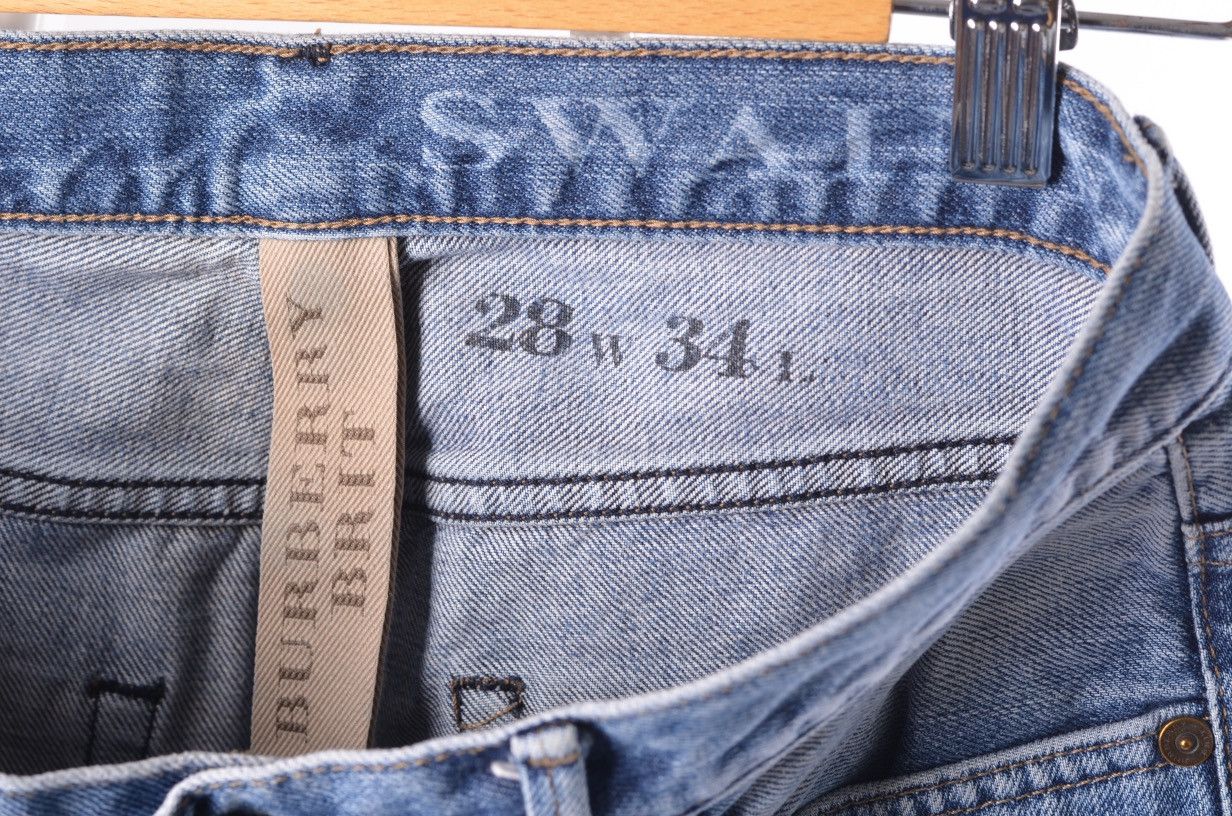 Burberry Burberry Brit Cropped Denim Jeans Pants sz 28 Size US 28 / EU 44 - 5 Thumbnail