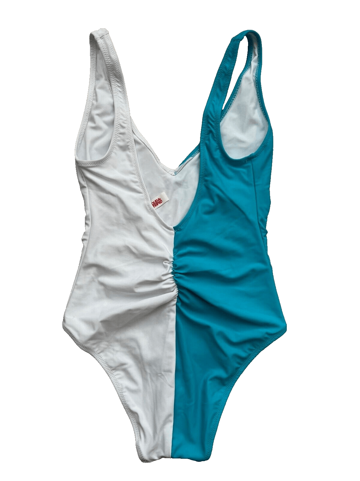 Solid and Striped Solid & Striped Lucia Color Blocked One Piece Swimsuit ( S ) Size 28" / US 6 / IT 42 - 3 Thumbnail
