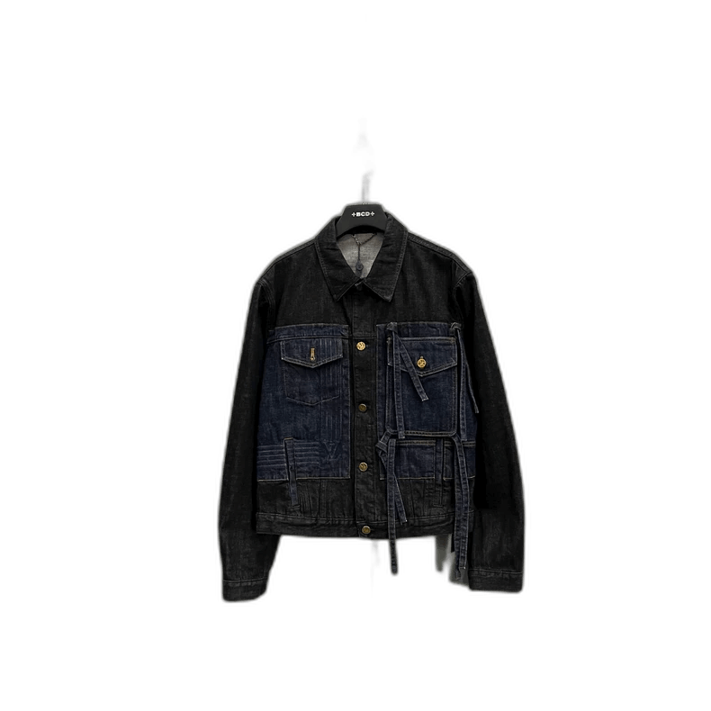 Louis Vuitton Louis Vuitton Louis Vuitton Color Block Denim Jacket-2506 Size US L / EU 52-54 / 3 - 1 Thumbnail