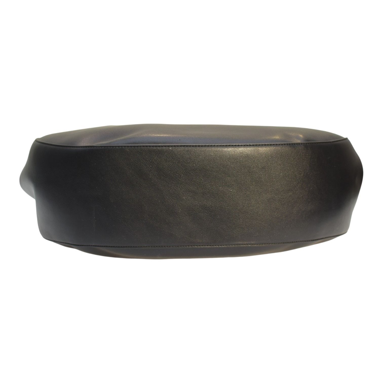 TWINSET Twinset Milano shopper 'Lila' Oval T handle Black Leather To Size ONE SIZE - 7 Thumbnail