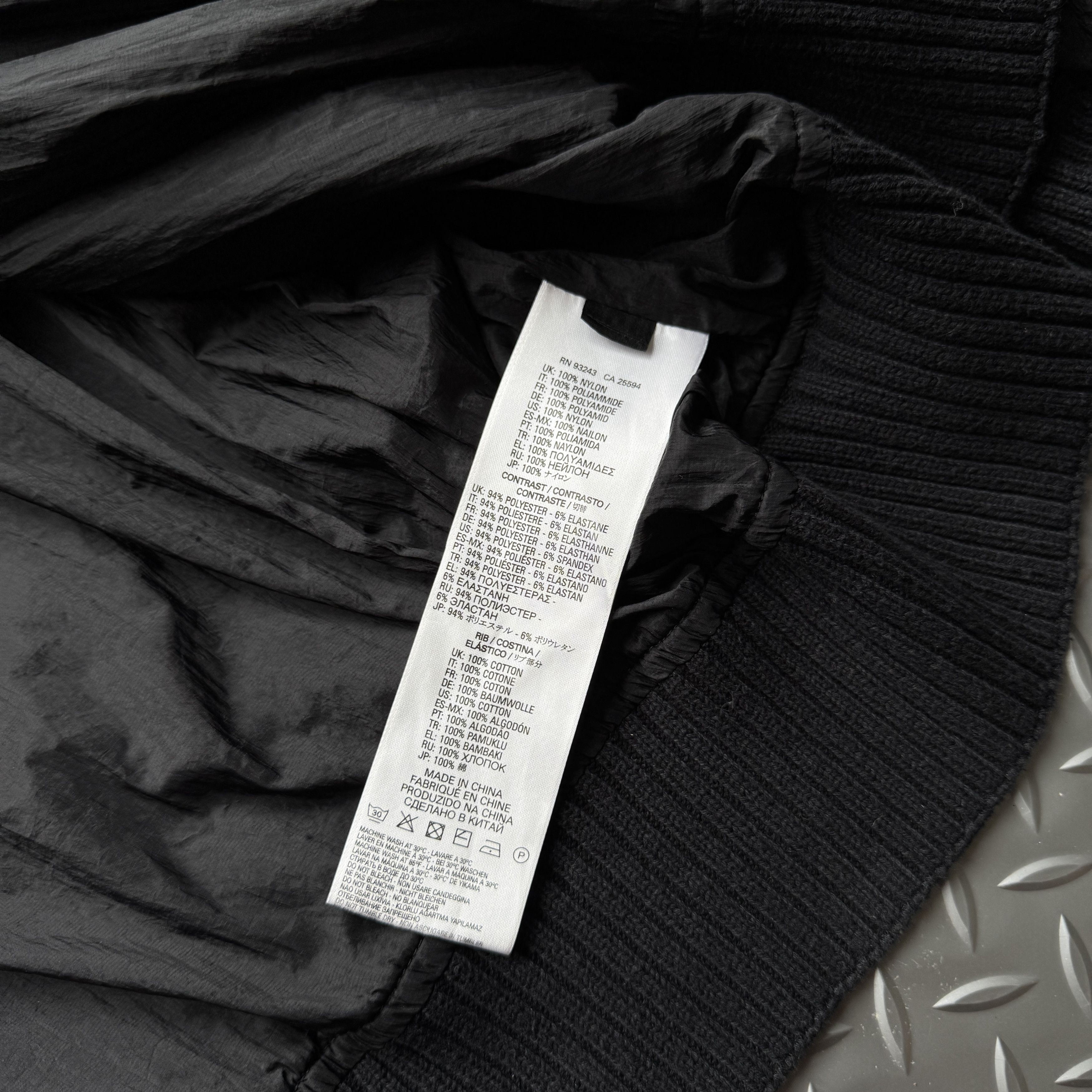 Diesel Diesel × Silence in Noise Oversized Bomber Jacket Size US L / EU 52-54 / 3 - 9 Thumbnail