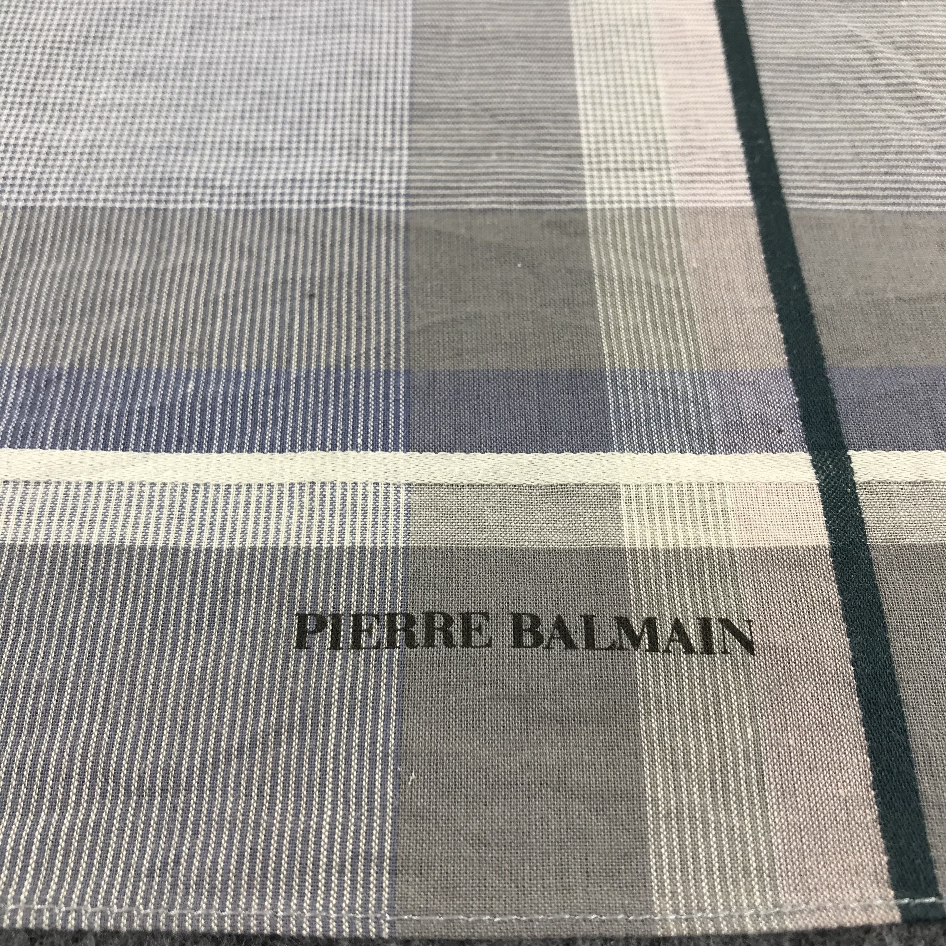 Pierre Balmain Pierre Balmain Handkerchief Neckerchief Bandana H457 Size ONE SIZE - 4 Thumbnail