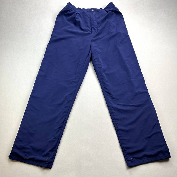 Goretex Tourney Gore Tex Rain Pants Large Blue Straight Waterproof