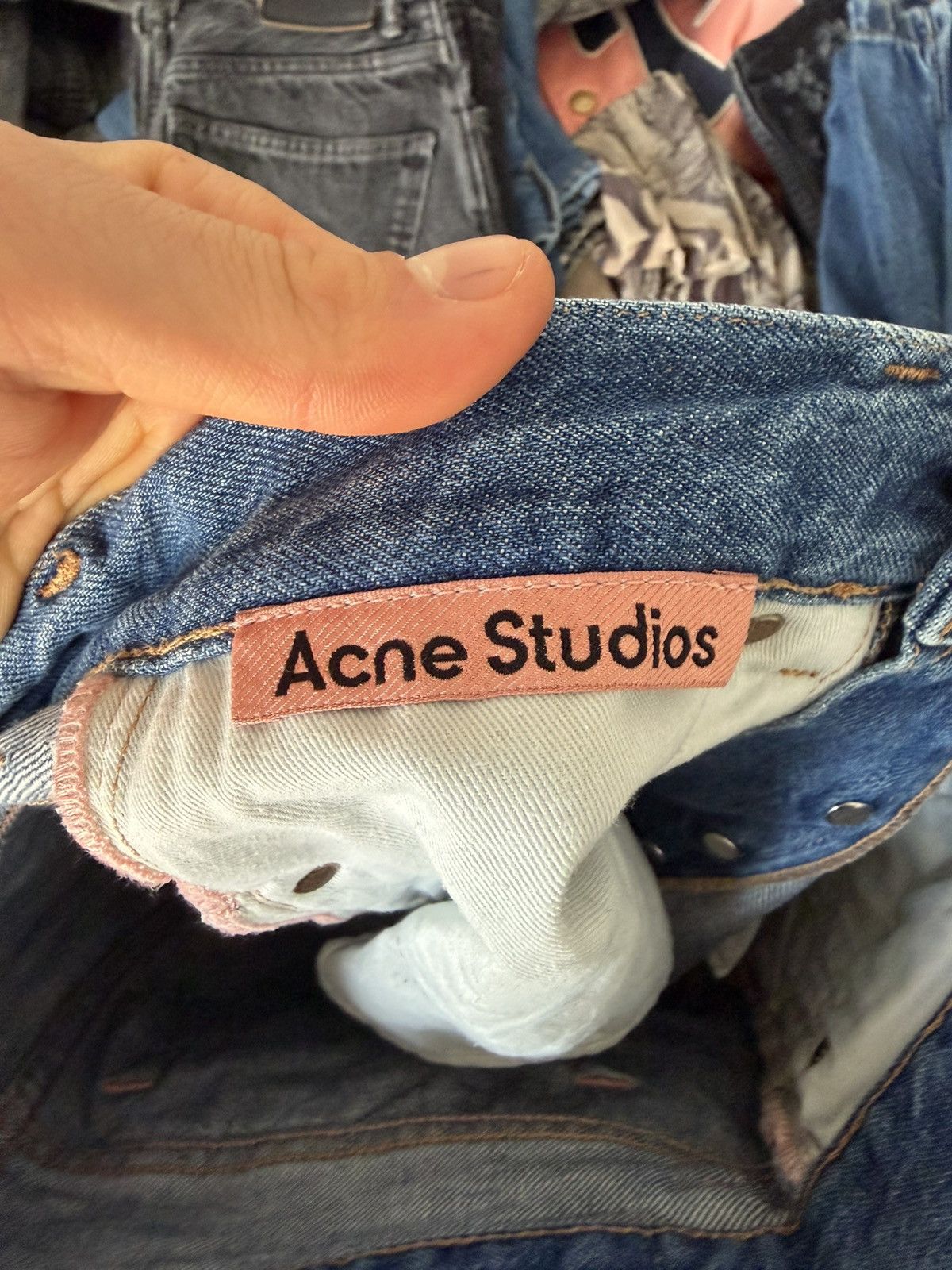 Acne Studios Acne Studios 1993 blue denim pants Size US 28 / EU 44 - 6 Thumbnail