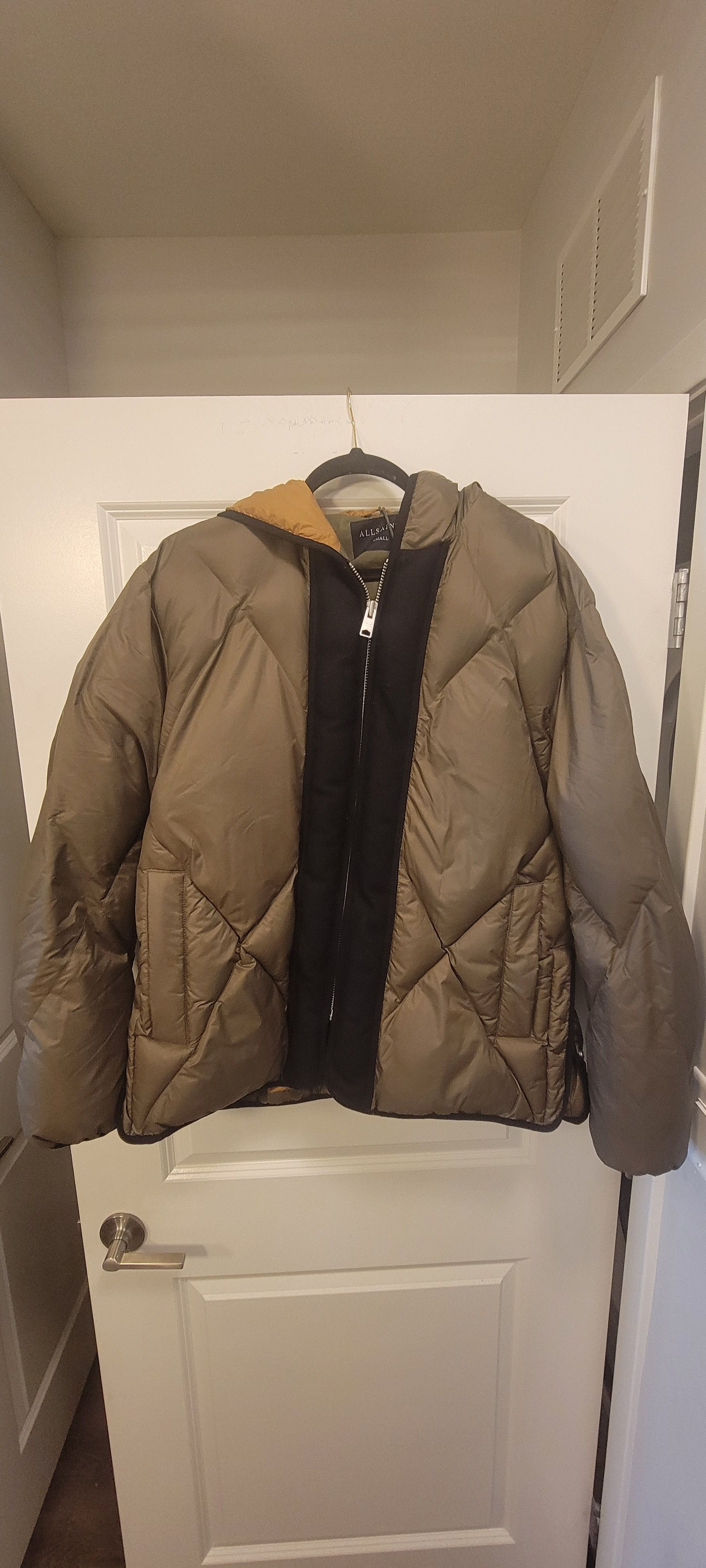 Allsaints ALLSAINTS Pegasis Quilted Relaxed Fit Puffer Coat sz Small Size US S / EU 44-46 / 1 - 3 Thumbnail