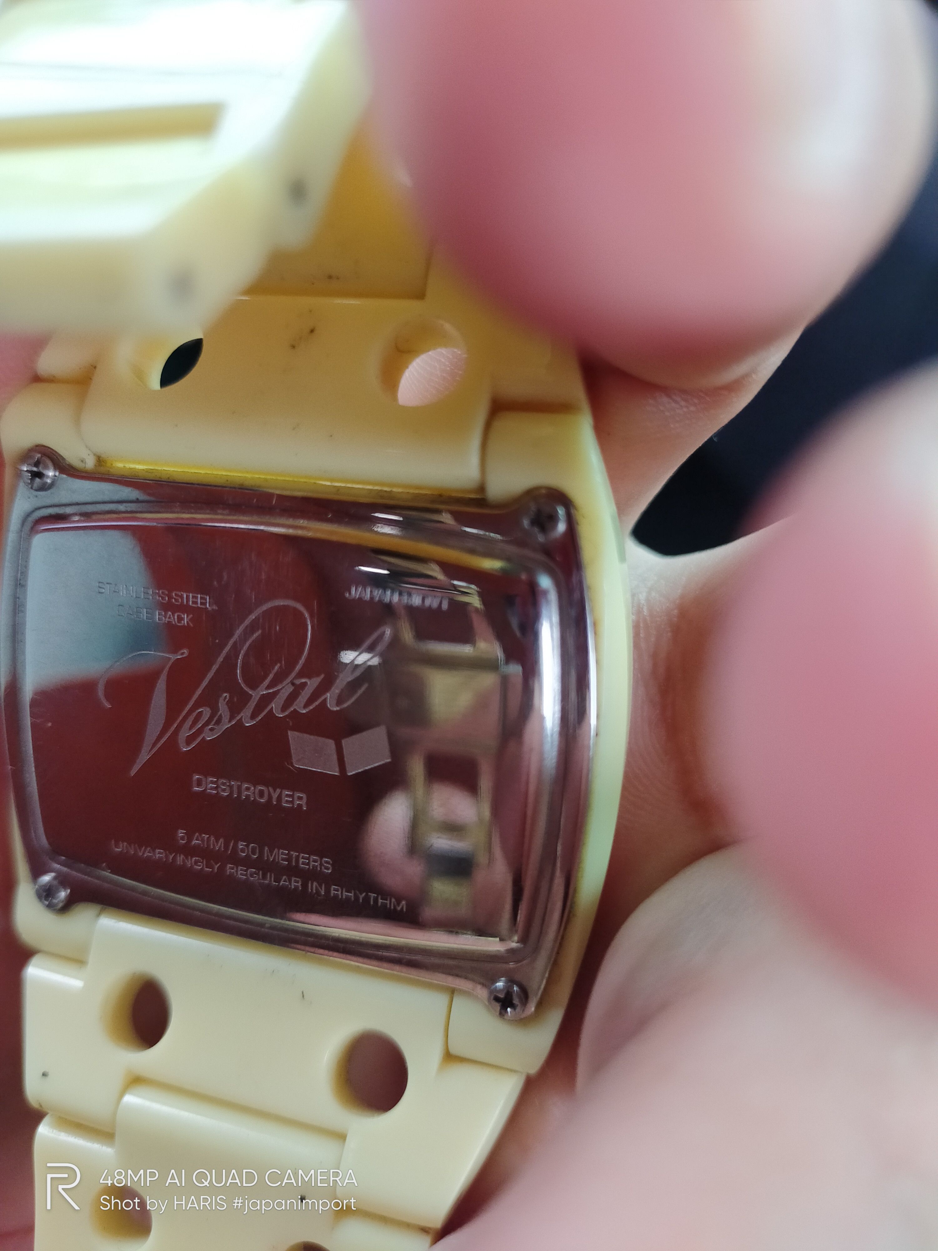 Japanese Brand VESTAL 💥 Vintage Watch FULL YELLOW (Japan Engine) Size ONE SIZE - 8 Thumbnail