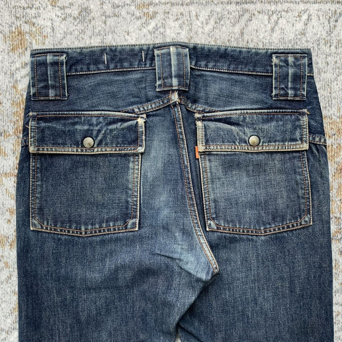 Japanese Brand × Nonnative Rare Japanese Brand Nonnative Bush Fatigue Denim Jeans Size US 32 / EU 48 - 8 Thumbnail