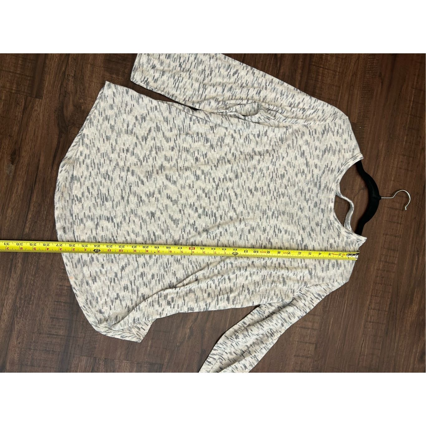 Loft LOFT Grey Sweatshirt Low Back Long Sleeves Light Stretchy Co Size XL / US 12-14 / IT 48-50 - 7 Thumbnail